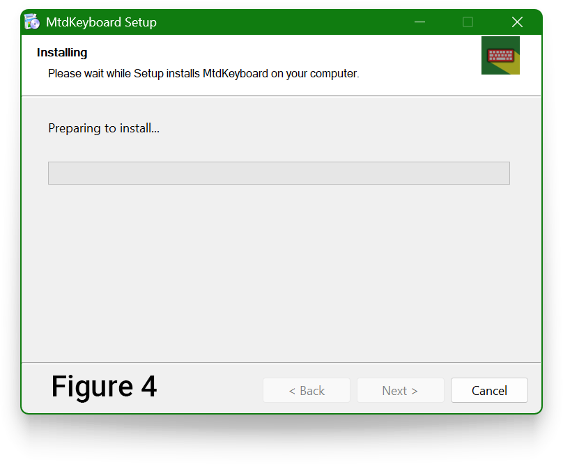 Download MtdKeyboard For Windows - INSTALLATION STEP 4